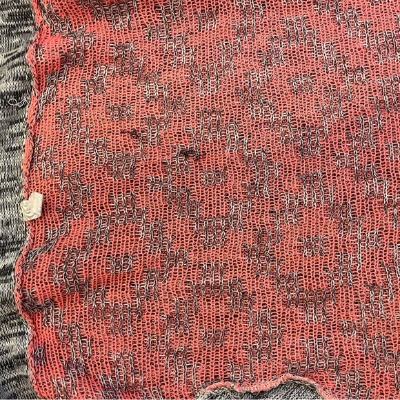 B4 Coral and Grey Cardigan Wrap. Fits all sizes. In EUC. - Picture 11 of 11